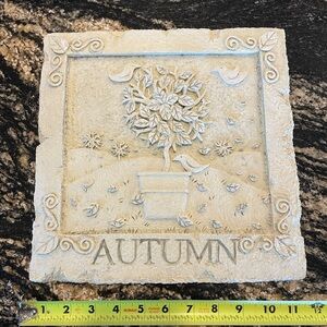 Indoor Outdoor Autumn/Fall Etched Ceramic Plaque!